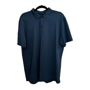 Lululemon | blue polo shirt